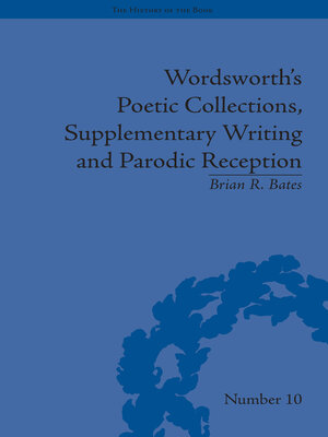 cover image of Wordsworth's Poetic Collections, Supplementary Writing and Parodic Reception